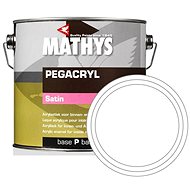 Rust-Oleum Waterborne wood paint white satin Mathys Pegacryl Satin, RO.29.1.0.75 - Solid Wood Paint