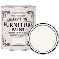 Rust-Oleum Chalky Finish Furniture Paint, white, RO.14000.HU.0.75 - Solid Wood Paint
