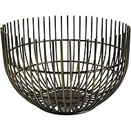 FINE 2 DINE Iris Wire basket, height 95 mm, diameter 150 mm, vintage - Bread Basket