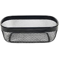 Gastro Oval metal basket, black, height 95 mm, length 280 mm, width 180 mm - Bread Basket