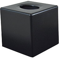 Fired Up Corporation Corby Devon Cube box for tissues, black - Tissue Box
