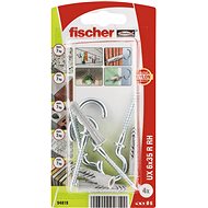 fischer UX 6 x 35 Universal Knotting Dowel with Hook - Fastening Material Set