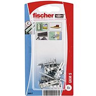 fischer GKM Metal Dowel for Plasterboard + Screw - Fastening Material Set
