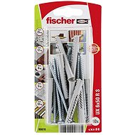 fischer Universal Plug UX 6 x 50 R with Rim and Screw - Fastening Material Set