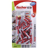 fischer DUOPOWER 6 x 30 Universal Dowel - Fastening Material Set