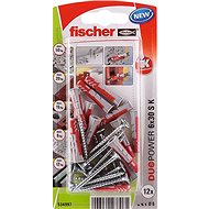 fischer DUOPOWER 6 x 30 Universal Dowel + Screw - Fastening Material Set
