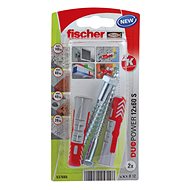 fischer DUOPOWER 12 x 60 Universal Dowel + Screw - Fastening Material Set