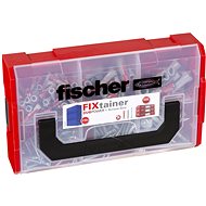 fischer DUOPOWER 6, 8 and 10 Universal Dowel Set + FIXTAINER Screws - Fastening Material Set
