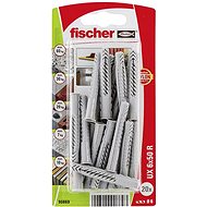 fischer UX 6 x 50 Universal Knotting Dowel Extended with Rim - Fastening Material Set