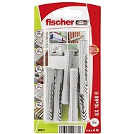 fischer UX 10 x 60 Universal Knotting Dowel with Rim - Fastening Material Set