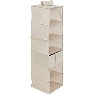 5five Simply Smart, Dressy hanging wardrobe organiser, 6 compartments, 30 × 30 × 127 cm - Organiser