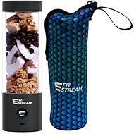 FitStream Pro black, USB-C + Fitstream Neoprene cover for Fitstream E1, chameleon - Countertop Blender