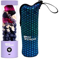 FitStream Pro purple, USB-C + Fitstream Neoprene cover for Fitstream E1, chameleon - Countertop Blender