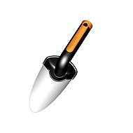 FISKARS Premium Trowel 1000726 - Garden Shovel