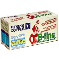Fitness coffee B – fine Fully Active Blend, instant, 30 x 7 g - Kávé