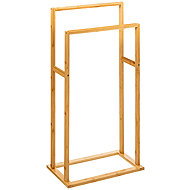 5five Simply Smart Bamboo bathroom towel rack, double, 42 × 24.2 × 81.5 cm - Towel Rack
