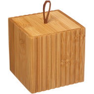 5FIVE Terre Inconnue bamboo organizer for cotton swabs - Makeup Organiser