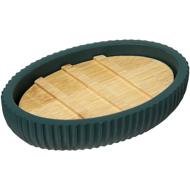 5Five Modern Home 12,5 cm, bamboo green - Soap Dish