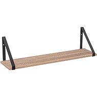 5five Simply Smart Wall shelf ALIAJ with metal handles, 58 × 15 × 16 cm - Shelf