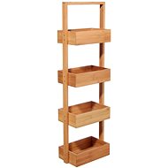 5FIVE 4-level bathroom shelf, 88 cm, bamboo - Bathroom Shelf