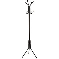 5five Simply Smart Clothes and textile accessories hanger stylish and practical black base, 172 cm - Coat Hanger