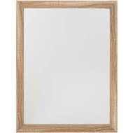 5five Simply Smart Rectangular Bathroom Mirror Basic, 34 × 44 cm, beige frame - Mirror