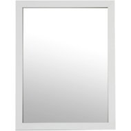 5five Simply Smart Rectangular Bathroom Mirror Basic, 34 × 44 cm, white frame - Mirror