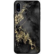 Bling My Thing Treasure Onyx / Hematite Skull for the iPhone X - Protective Case