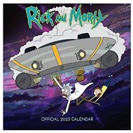 Oficiální nástěnný kalendář 2023: Rick and Morty s plakátem  - Nástěnný kalendář