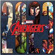 Oficiální nástěnný kalendář Marvel Comics|Avengers 2023 s plakátem - Nástěnný kalendář