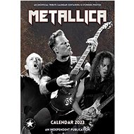 Kalendář 2023 Metallica - Nástěnný kalendář
