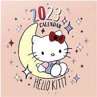 Kalendář 2023 Hello Kitty s plakátem - Nástěnný kalendář