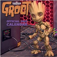 Oficiální nástěnný kalendář 2023 Marvel: Groot s plakátem  - Nástěnný kalendář
