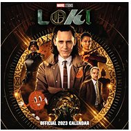 Oficiální nástěnný kalendář 2023 Marvel: Loki s plakátem  - Nástěnný kalendář