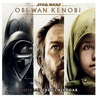 Oficiální nástěnný kalendář 2023 Star Warsy: Obi-Wan Kenobi s plakátem  - Nástěnný kalendář
