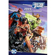 Deluxe kalendář 2023 DC Comics: Justice League - Nástěnný kalendář