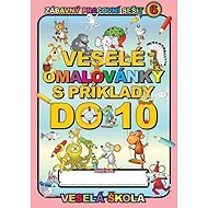 Veselé omalovánky s příklady do 10 - 