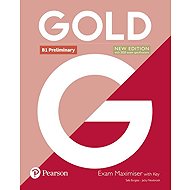 Gold New Edition B1 Preliminary Exam Maximiser with Key - 
