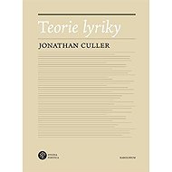 Teorie lyriky - Jonathan Culler