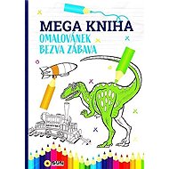 Mega kniha omalovánek - Blue bezva zábava - 