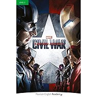 Pearson English Readers: Level 3 Marvel Captain America Civil War + Code - 