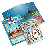 Pirátské dobrodružství s 3D samolepkami - 