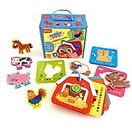 Zvukové puzzle Farma - Kartičky - 