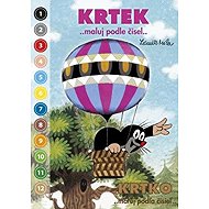 Krtek 2 - Maluj podle čísel - Omalovánky - Zdeněk Miler