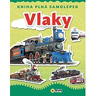 Kniha plná samolepek - Vlaky - 