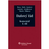 Daňový řád Komentář: komplet 3 knih - Josef Baxa