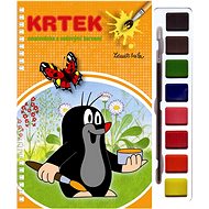 Colouring book with water colours and brush Mole - Colouring Book