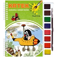 Mole colouring book with water colours - Colouring Book