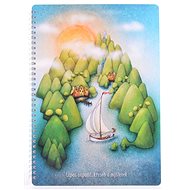 BOBO Circular notebook Journey through life - Notepad