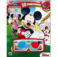 Mickey's Club 3D Coloring Book - Colouring Book